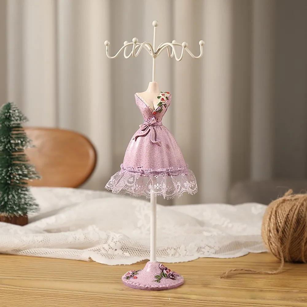 Organizer Rack Dress Model Jewelry Display Rack Princess Luxury Necklace Mannequin Display Stand Lace Ring
Organizer Rack Dress Model Jewelry Display Rack Princess Luxury Necklace Mannequin Display Stand Lace Ring