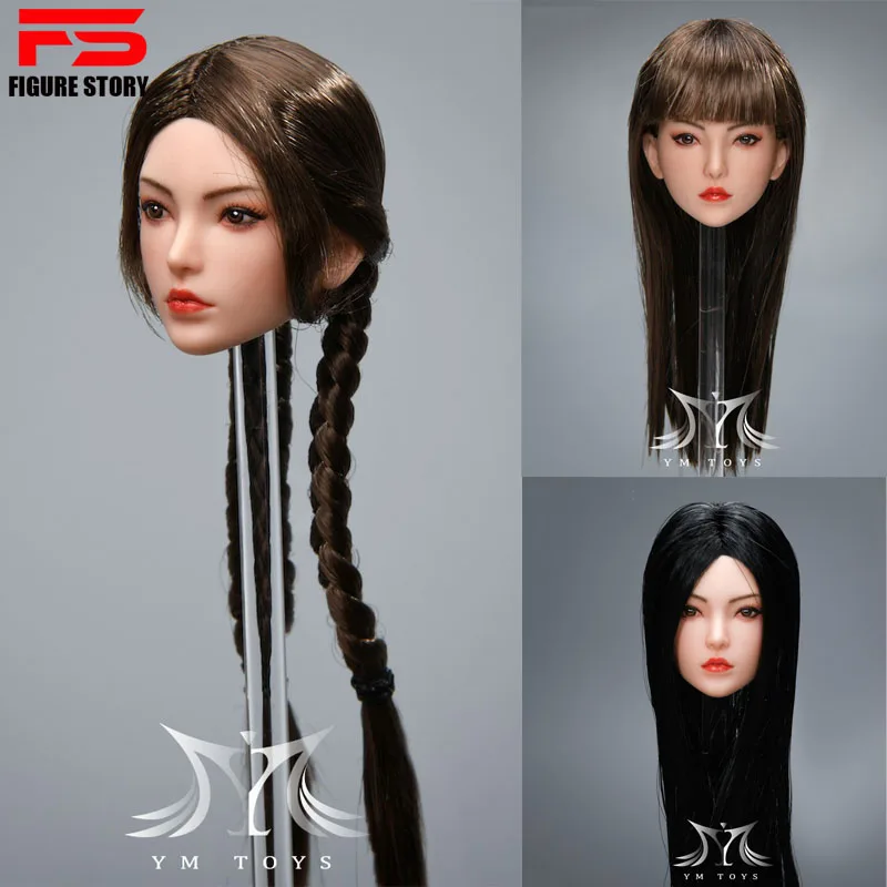 YMTOYS YMT072 1/6 женская голова солдата Лепка голова с длинными волосами резьба модель подходит для 12 дюймов экшн-фигурки Куклы
YMTOYS YMT072 1/6 женская голова солдата Лепка голова с длинными волосами резьба модель подходит для 12 дюймов экшн-фигурки Куклы