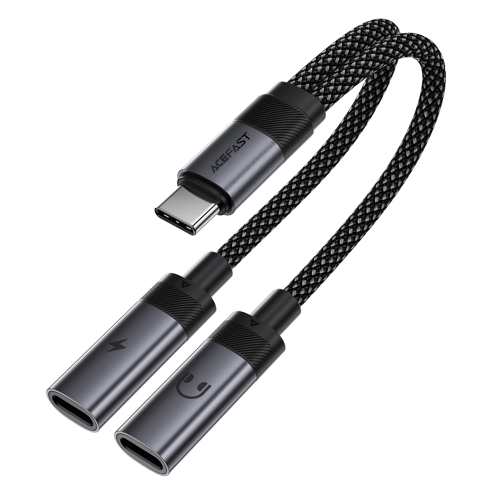 ACEFAST 2 in 1 USB C to Dual USB C Adater Cable Female Audio Charging Type C Splitter Earphone Cable Converter For Phone Tablet
ACEFAST 2 in 1 USB C to Dual USB C Adater Cable Female Audio Charging Type C Splitter Earphone Cable Converter For Phone Tablet
