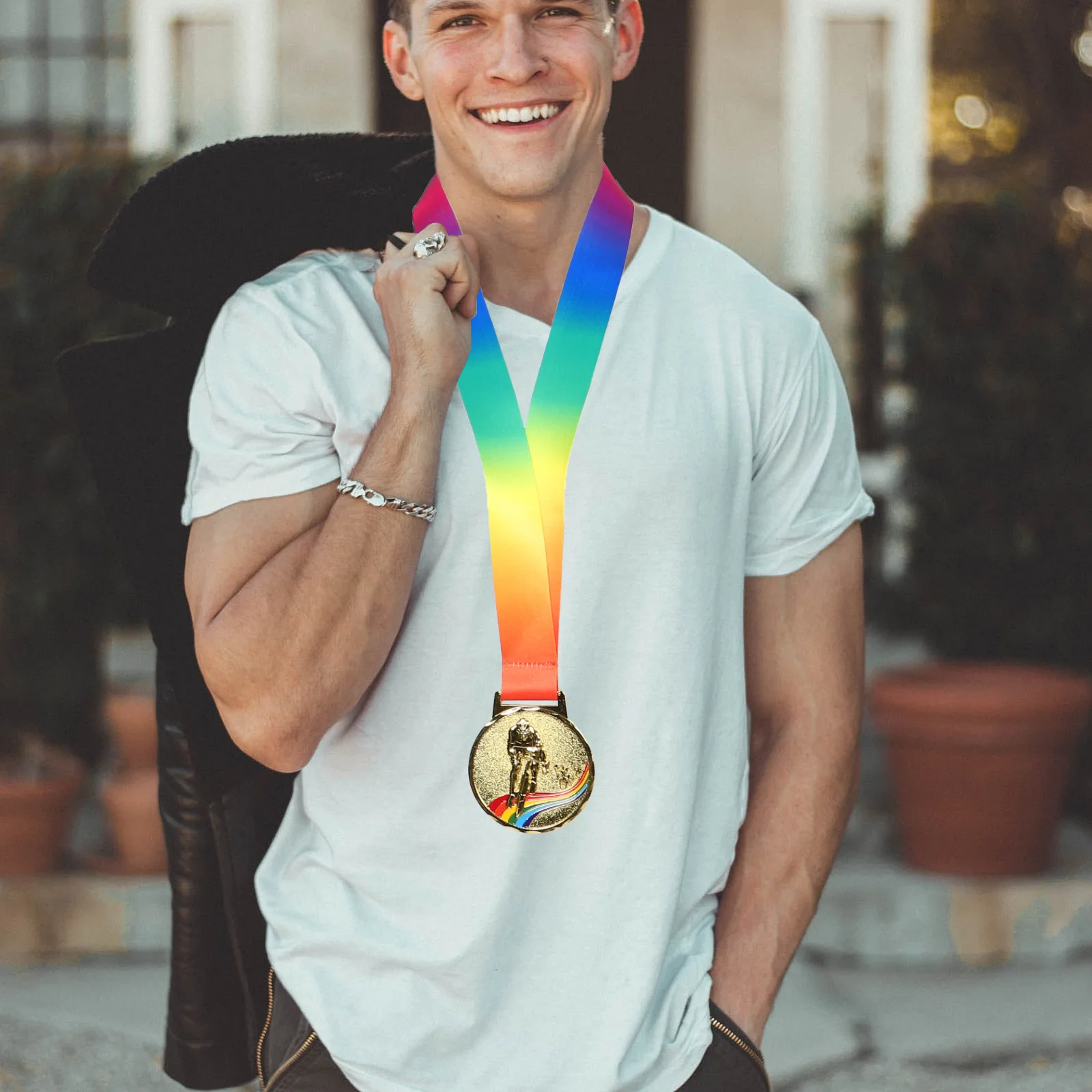 Cycling Excellence Medal Gold Finish Award Medal for Biking Events Champion Trophy with Detailed Cycling Figure Ideal for Sports
Cycling Excellence Medal Gold Finish Award Medal for Biking Events Champion Trophy with Detailed Cycling Figure Ideal for Sports