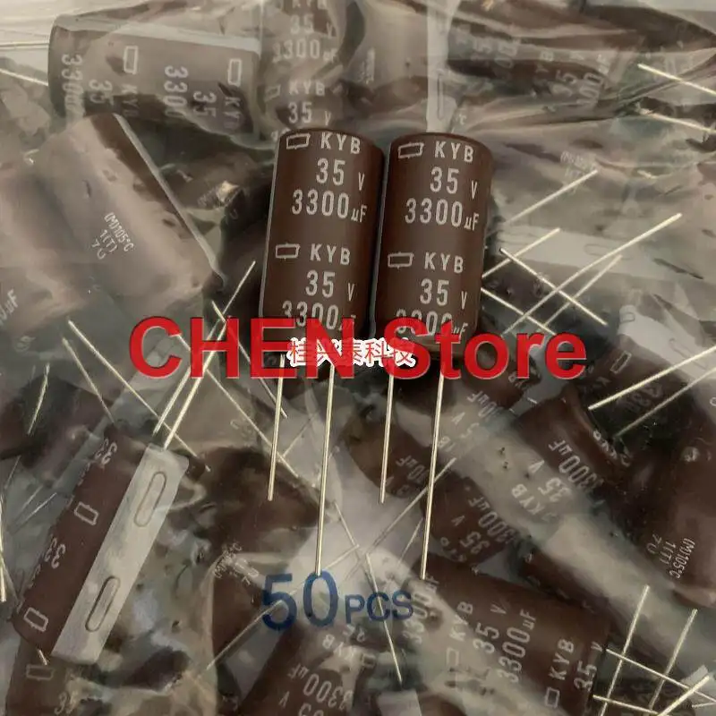 10PCS/lot original NIPPON KYB 3300UF 35V 16X31.5MM 105C electrolytic capacitor CHEMI-CON 35V3300UF ncc Free Shipping
10PCS/lot original NIPPON KYB 3300UF 35V 16X31.5MM 105C electrolytic capacitor CHEMI-CON 35V3300UF ncc Free Shipping