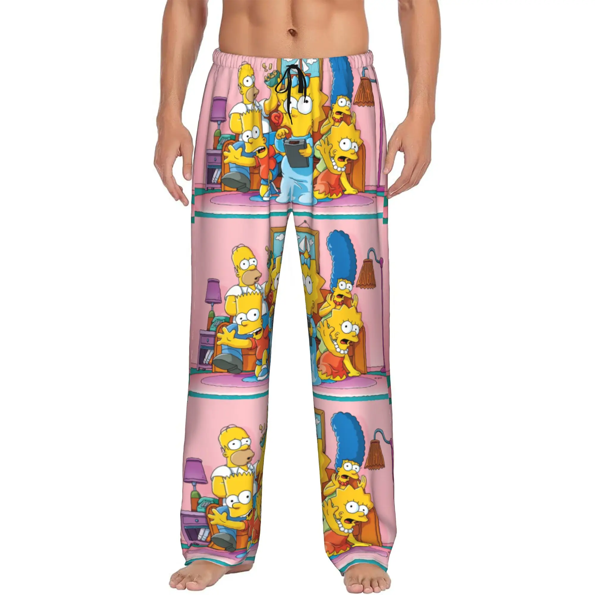 Custom S-Simpsons Pajama Pants Sleepwear Men Elastic Waistband Sleep Lounge Bottoms with Pockets
Custom S-Simpsons Pajama Pants Sleepwear Men Elastic Waistband Sleep Lounge Bottoms with Pockets