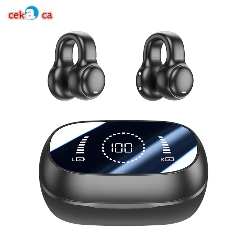 CEKACA New Ultra-Long Life Battery Large Power In-Ear Digital Display Screen Rechargeable Headset 5.4 Wireless Headphones
CEKACA New Ultra-Long Life Battery Large Power In-Ear Digital Display Screen Rechargeable Headset 5.4 Wireless Headphones