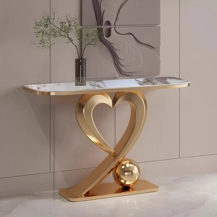 Italian light luxury rock slab creative entrance table modern simple entrance cabinet
Italian light luxury rock slab creative entrance table modern simple entrance cabinet