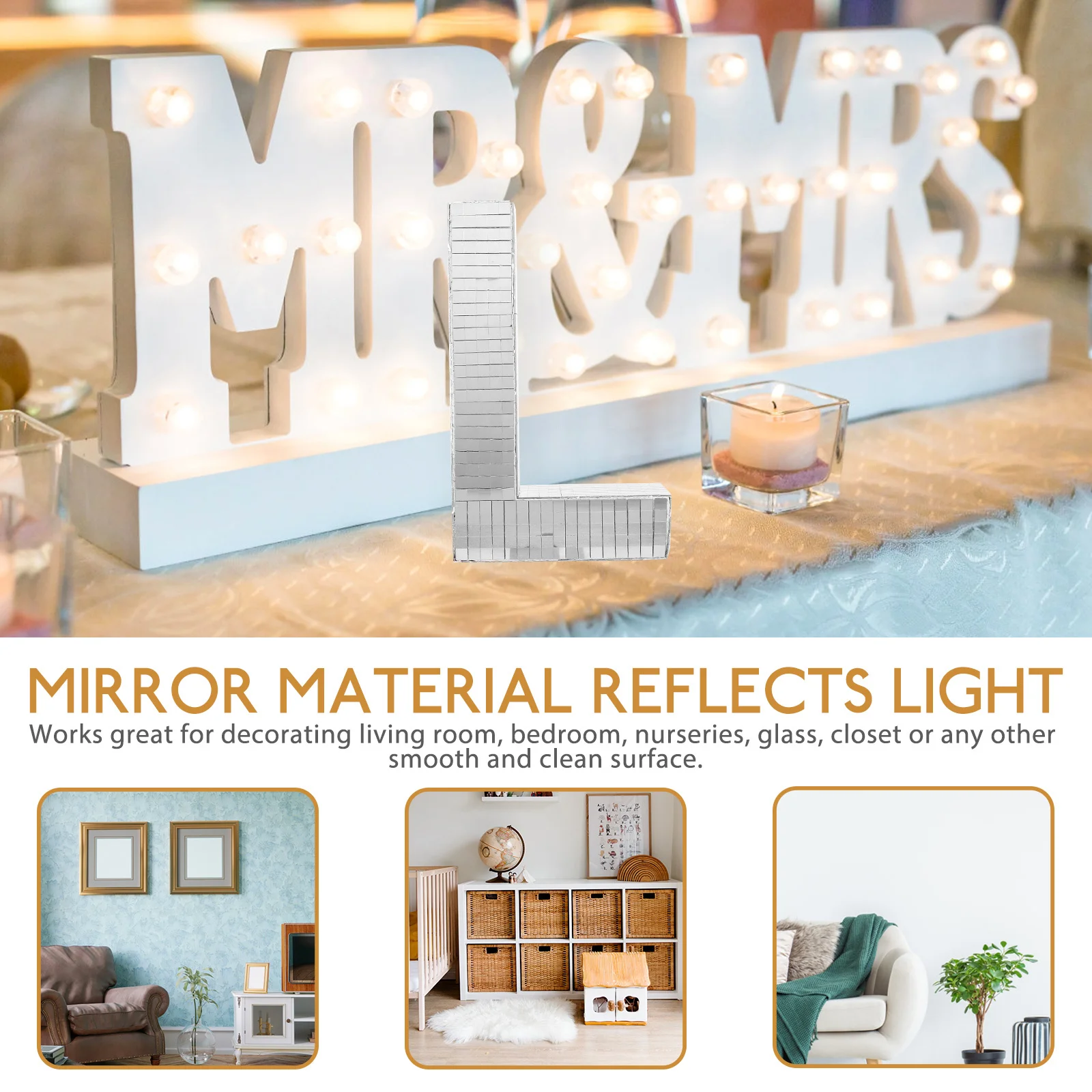 Mirror Home Decoration Decal Letter Stickers Easy to Apply Wide Uses for Bedroom Sofa Background Office Alphabet Wall Decals
Mirror Home Decoration Decal Letter Stickers Easy to Apply Wide Uses for Bedroom Sofa Background Office Alphabet Wall Decals