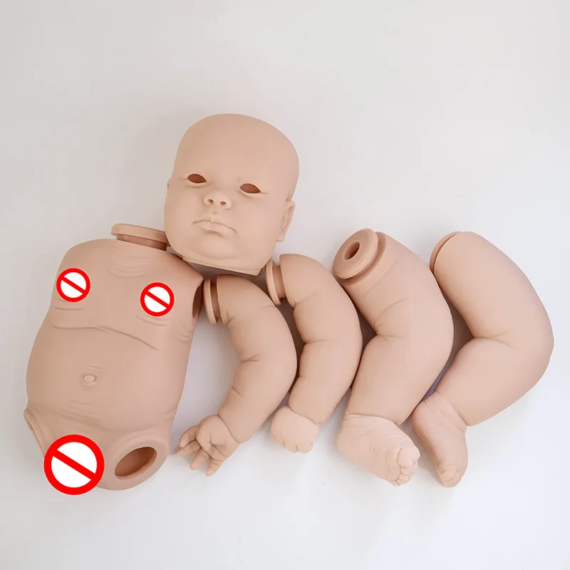 20inch Reborn Doll Kit Joseph Awake Full Boy Body Soft Silicone Fresh Color with Eyes Included Unfinished Doll Parts
20inch Reborn Doll Kit Joseph Awake Full Boy Body Soft Silicone Fresh Color with Eyes Included Unfinished Doll Parts