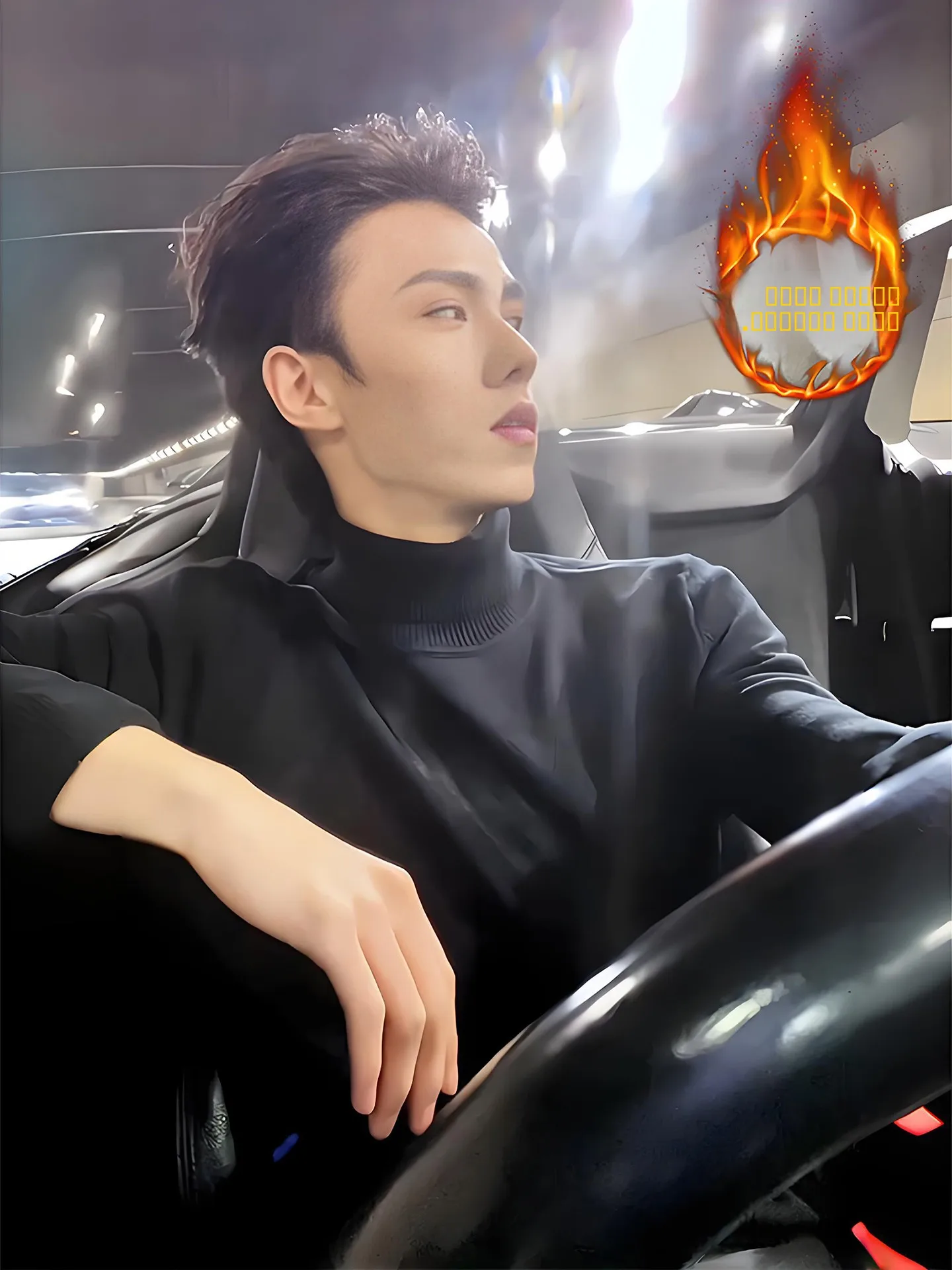 Men's High Collar Fce Lined Thiened Sweater Bla Slim Fit Inner Wear Knitted irt for Autumn Winter Cleanfit Sle
Men's High Collar Fce Lined Thiened Sweater Bla Slim Fit Inner Wear Knitted irt for Autumn Winter Cleanfit Sle