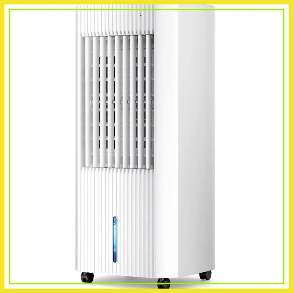 Portable Air Conditioner, Swamp Cooler Evaporative Air Cooler for Room, 3 Modes & 3 Speeds, 1.5Gal Tank 15H Cooling, 140° Oscillation, Remote
Portable Air Conditioner, Swamp Cooler Evaporative Air Cooler for Room, 3 Modes & 3 Speeds, 1.5Gal Tank 15H Cooling, 140° Oscillation, Remote
