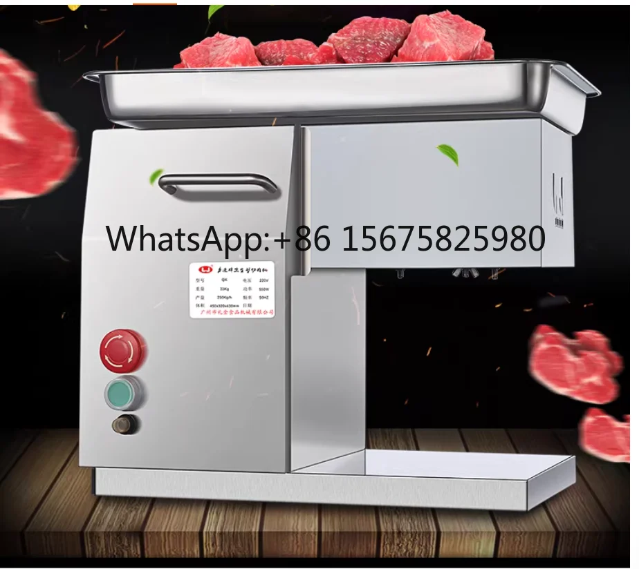550W Electric Meat Slicing Machine QE Commercial Meat Cutter 110V 220V
550W Electric Meat Slicing Machine QE Commercial Meat Cutter 110V 220V