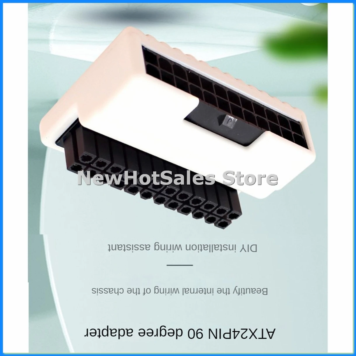 ATX 24 Pin 90 Degree Power Plug Adapter Mainboard Motherboard Power Supply Cable Modular for Power Supply Cables White-VVBC
ATX 24 Pin 90 Degree Power Plug Adapter Mainboard Motherboard Power Supply Cable Modular for Power Supply Cables White-VVBC