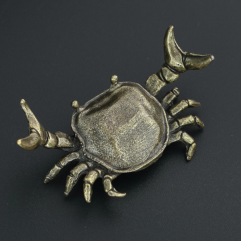 Retro Brass Crab Figurine Ornament Creative Animal Crafts Living Room Display Desk Paperweight Holiday Party Table Centerpiece
Retro Brass Crab Figurine Ornament Creative Animal Crafts Living Room Display Desk Paperweight Holiday Party Table Centerpiece
