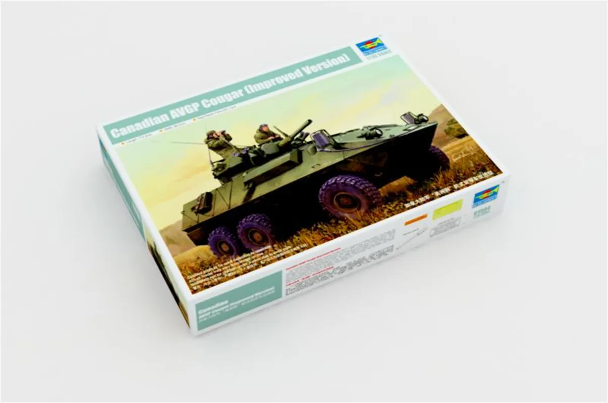 Trumpeter масштаб 1/35, канадская модель AVGP Cougar, улучшенная версия, сборная модель # 01504
Trumpeter масштаб 1/35, канадская модель AVGP Cougar, улучшенная версия, сборная модель # 01504