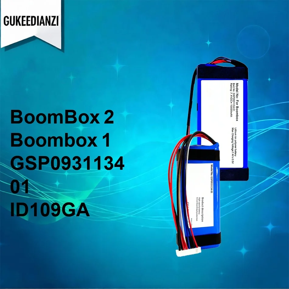 Надежный аккумулятор ID109GA GSP0931134 01 10000-25000 мАч для JBL Boombox 2 3 Speaker 1 JEM3316 JEM3317 JEM3318
Надежный аккумулятор ID109GA GSP0931134 01 10000-25000 мАч для JBL Boombox 2 3 Speaker 1 JEM3316 JEM3317 JEM3318
