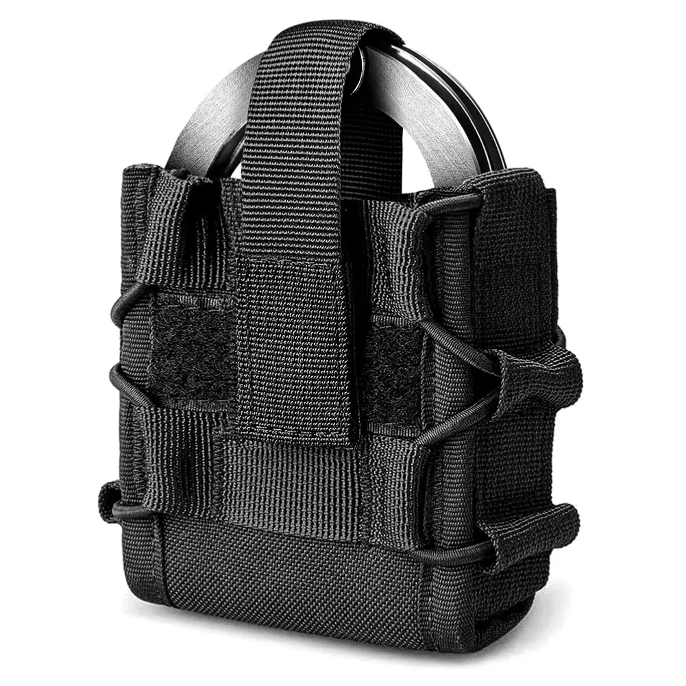 Tactical Handcuffs Holder Molle Pouch Open Top Universal Handcuff Case Shackles Holster Waist Bag Belt Hunting Accessories
Tactical Handcuffs Holder Molle Pouch Open Top Universal Handcuff Case Shackles Holster Waist Bag Belt Hunting Accessories