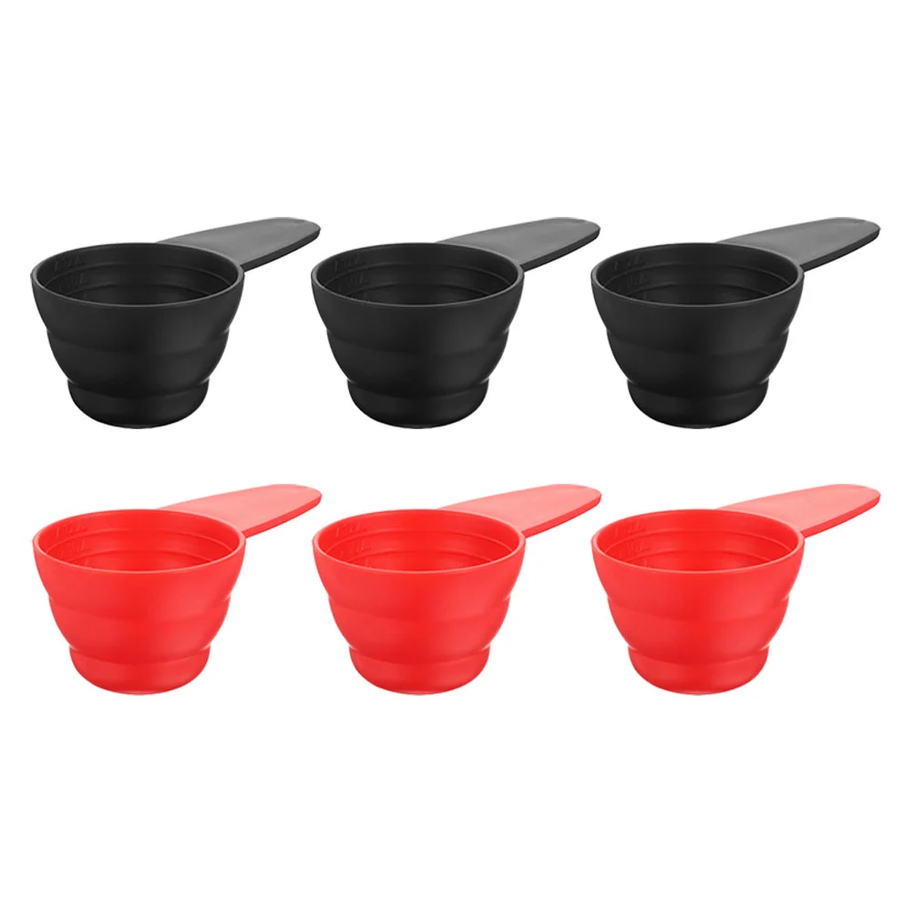 6pcs Coffee Measuring Spoons with Scale for Coffee Bean Milk Powder Baking Cooking Plastic Measuring Scoop Cooking Kitchen Acces
6pcs Coffee Measuring Spoons with Scale for Coffee Bean Milk Powder Baking Cooking Plastic Measuring Scoop Cooking Kitchen Acces