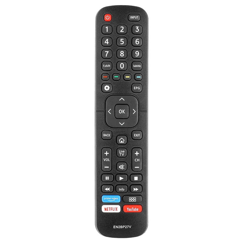 EN2BP27V Remote Control Compatible with Hisense LCD LED TV controller EN2BQ27V
EN2BP27V Remote Control Compatible with Hisense LCD LED TV controller EN2BQ27V