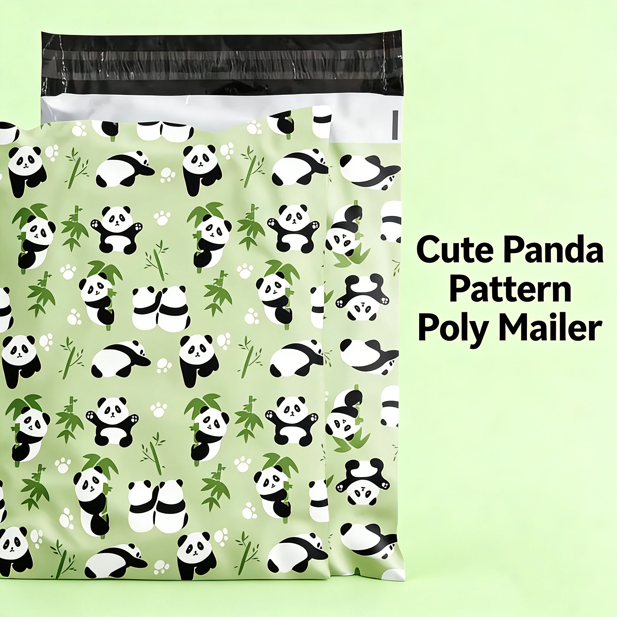 Panda Print Poly Mailers 9.5x13.5 Self-Seal Waterproof Shipping Envelopes Cute Animal Pattern Mailing Bags for Clothing
Panda Print Poly Mailers 9.5x13.5 Self-Seal Waterproof Shipping Envelopes Cute Animal Pattern Mailing Bags for Clothing