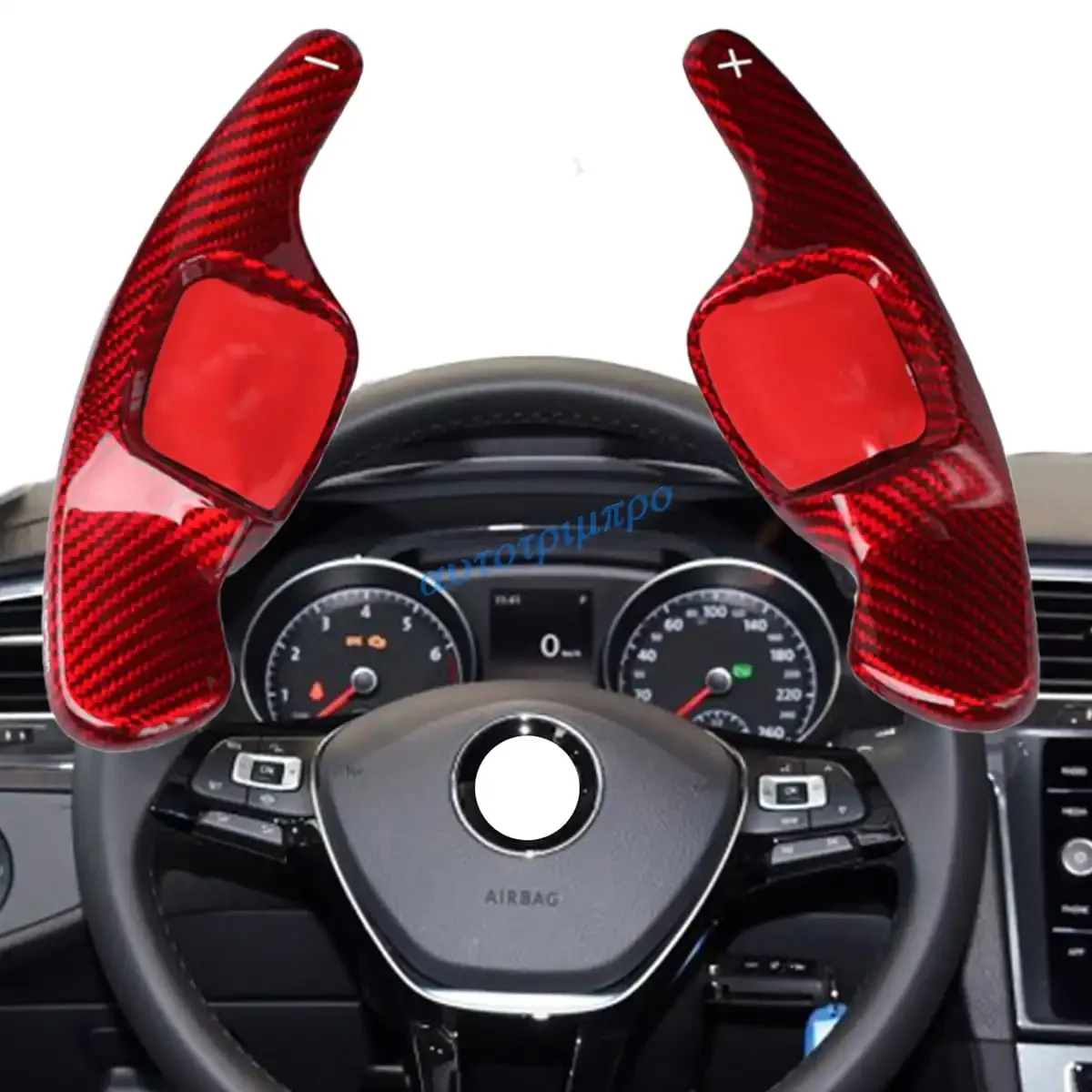 For VW Volkswagen Golf 8 GTI Taigo T-Cross Passat Tiguan Arteon Carbon Fiber Black Steering Wheel Shift Paddle Extension Cover
For VW Volkswagen Golf 8 GTI Taigo T-Cross Passat Tiguan Arteon Carbon Fiber Black Steering Wheel Shift Paddle Extension Cover