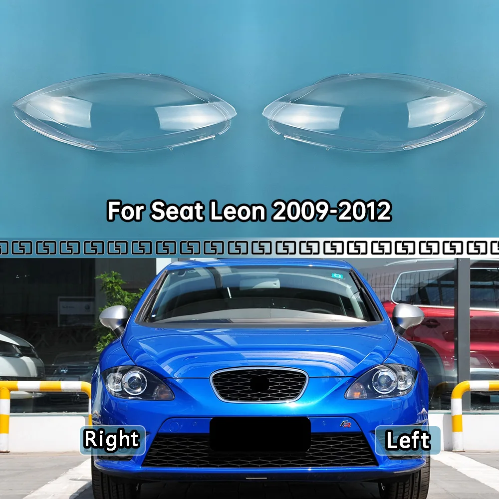 For Seat Leon 2009-2012 Front Headlight Cover Transparent Lamp Shade Headlamp Shell Lens Plexiglass Replace Original Lampshade
For Seat Leon 2009-2012 Front Headlight Cover Transparent Lamp Shade Headlamp Shell Lens Plexiglass Replace Original Lampshade