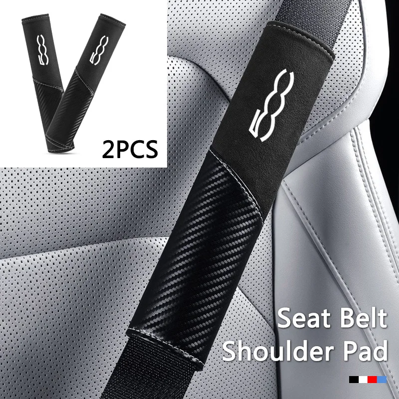 2pcs Car Seat Belt Cover Safety Belt Shoulder Protection Pad For Fiat 500 2007-2022 500e 2020 2021 500L 2014-2018 500X 2015-2022
2pcs Car Seat Belt Cover Safety Belt Shoulder Protection Pad For Fiat 500 2007-2022 500e 2020 2021 500L 2014-2018 500X 2015-2022