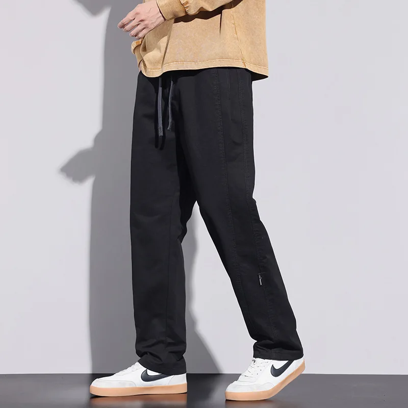 Fashion Men Work Straight Pants 2023 New Spring and Autumn Trend Loose Fitting Casual Pants Men's Versatile Wide Leg Trousers
Fashion Men Work Straight Pants 2023 New Spring and Autumn Trend Loose Fitting Casual Pants Men's Versatile Wide Leg Trousers