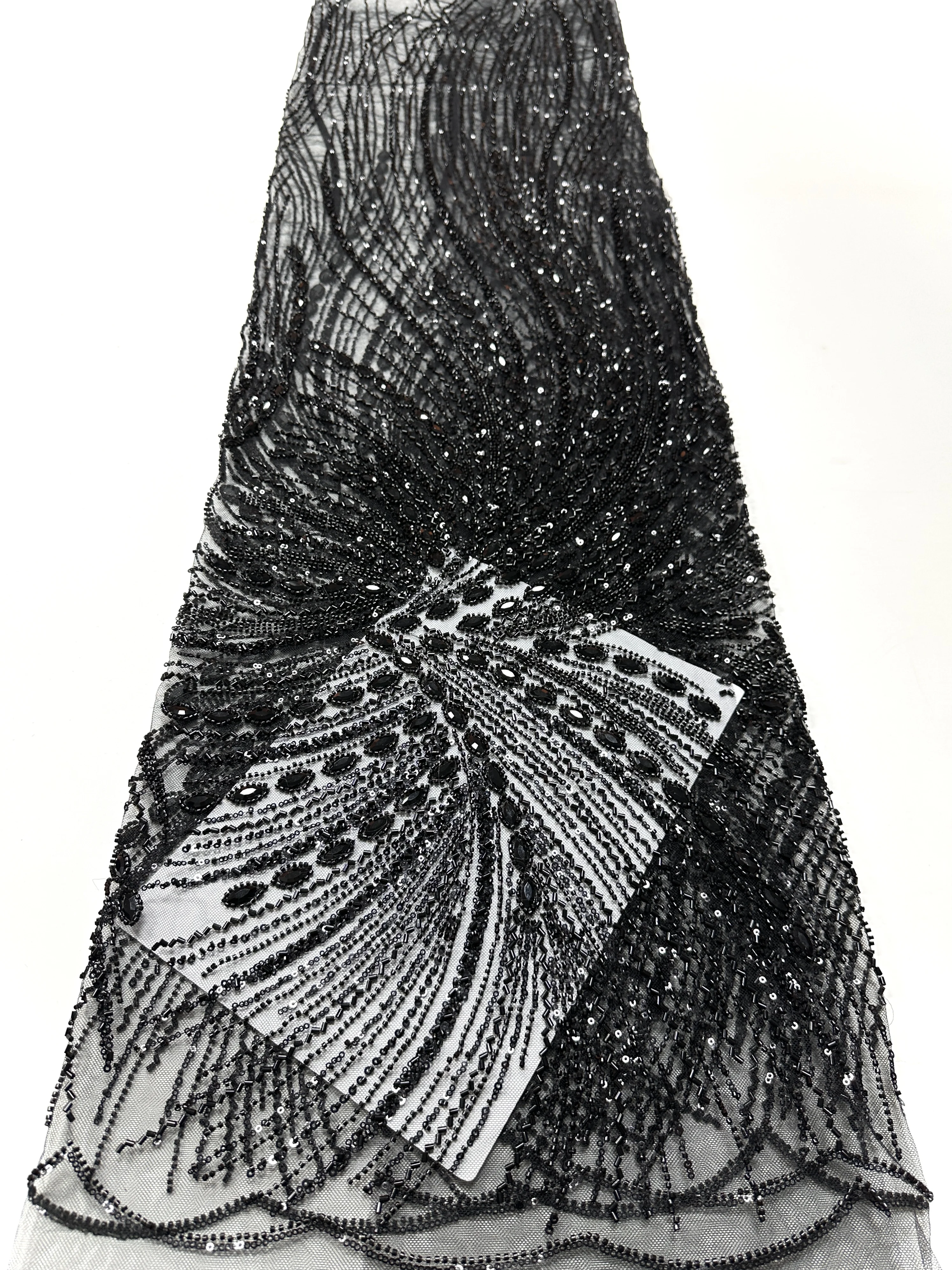 Luxury beads Lace Fabric Heavy African Lace Fabric 2026 High Nigerian beads with stones Material for weddinng Dress
Luxury beads Lace Fabric Heavy African Lace Fabric 2026 High Nigerian beads with stones Material for weddinng Dress