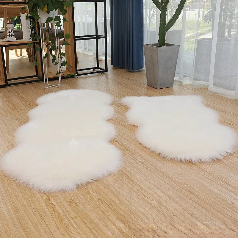 Soft Fur Wool Rugs for Bedroom Living Room Carpet Fluffy Sofa Chair Cushion Washable Hairy Bedside Floor Mat Sleeping Room Rug
Soft Fur Wool Rugs for Bedroom Living Room Carpet Fluffy Sofa Chair Cushion Washable Hairy Bedside Floor Mat Sleeping Room Rug