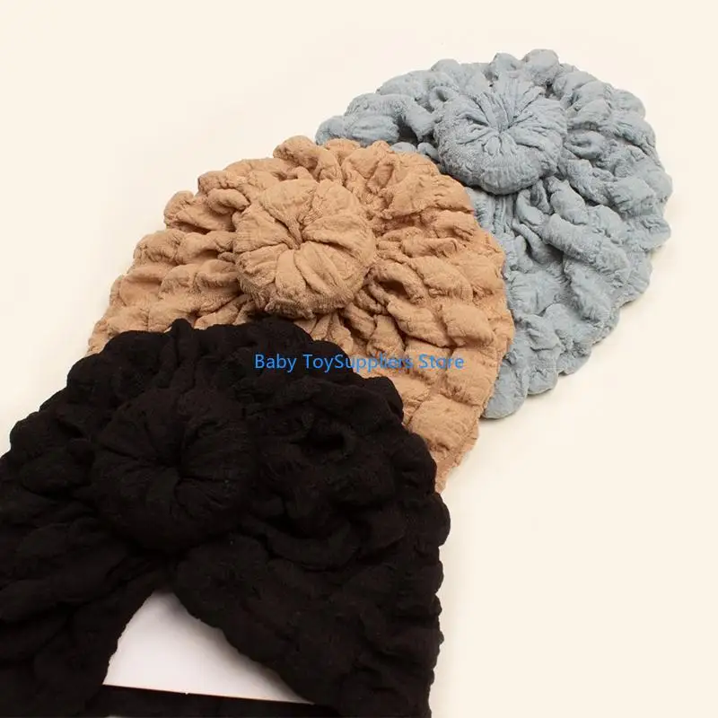 R1WF Soft & Flexible Baby Turban Beanie Delicate & Comfortable Headgear for Toddlers
R1WF Soft & Flexible Baby Turban Beanie Delicate & Comfortable Headgear for Toddlers