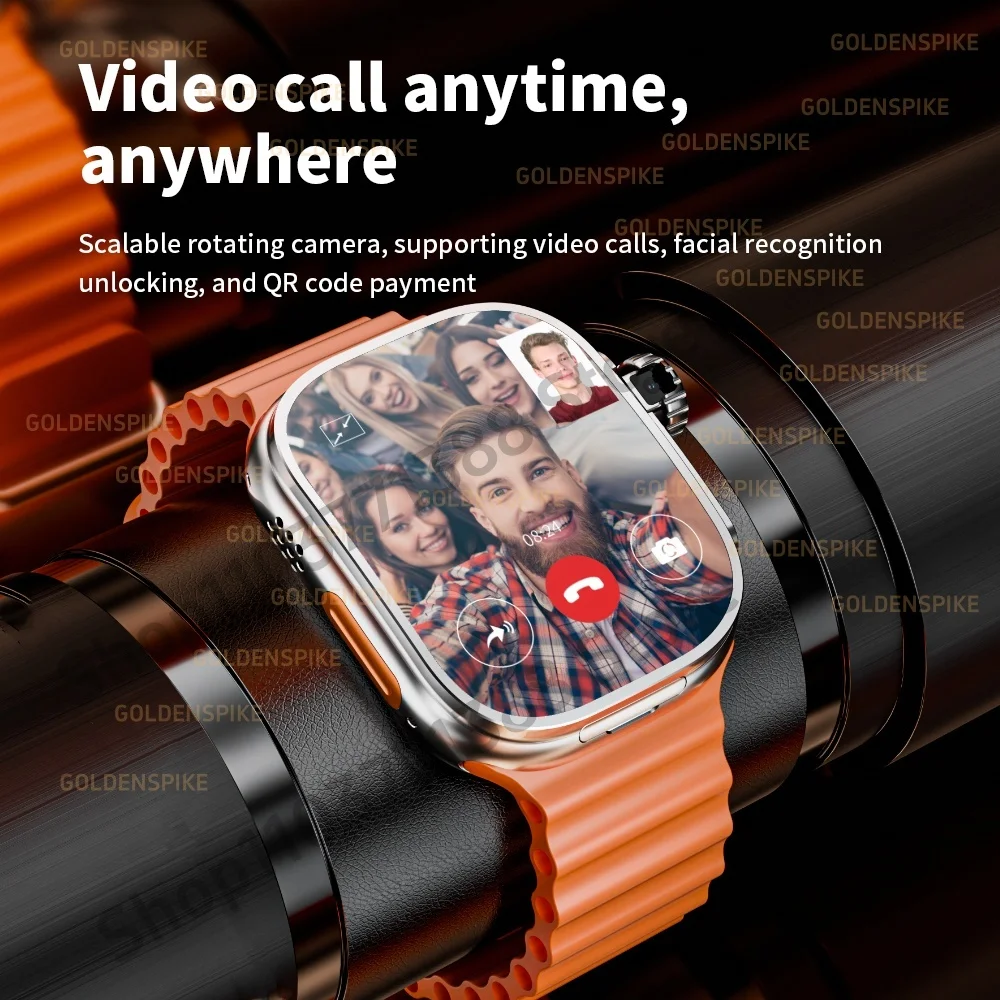 Cellular Smartwatch 2.2inch Amoled Curved Screen 448*528 Display 180° Rotating Camera GPS WIFI Android 10.0 Smart Watch SIM Card
Cellular Smartwatch 2.2inch Amoled Curved Screen 448*528 Display 180° Rotating Camera GPS WIFI Android 10.0 Smart Watch SIM Card
