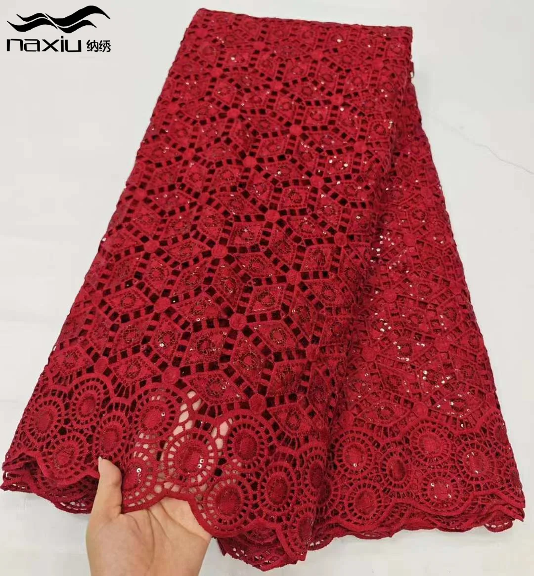 Madison-African Milk Silk Cord Lace Fabric, French Sequins Beads, Mesh Lace Fabric, Party Dress Sewing, High Quality, 2024
Madison-African Milk Silk Cord Lace Fabric, French Sequins Beads, Mesh Lace Fabric, Party Dress Sewing, High Quality, 2024