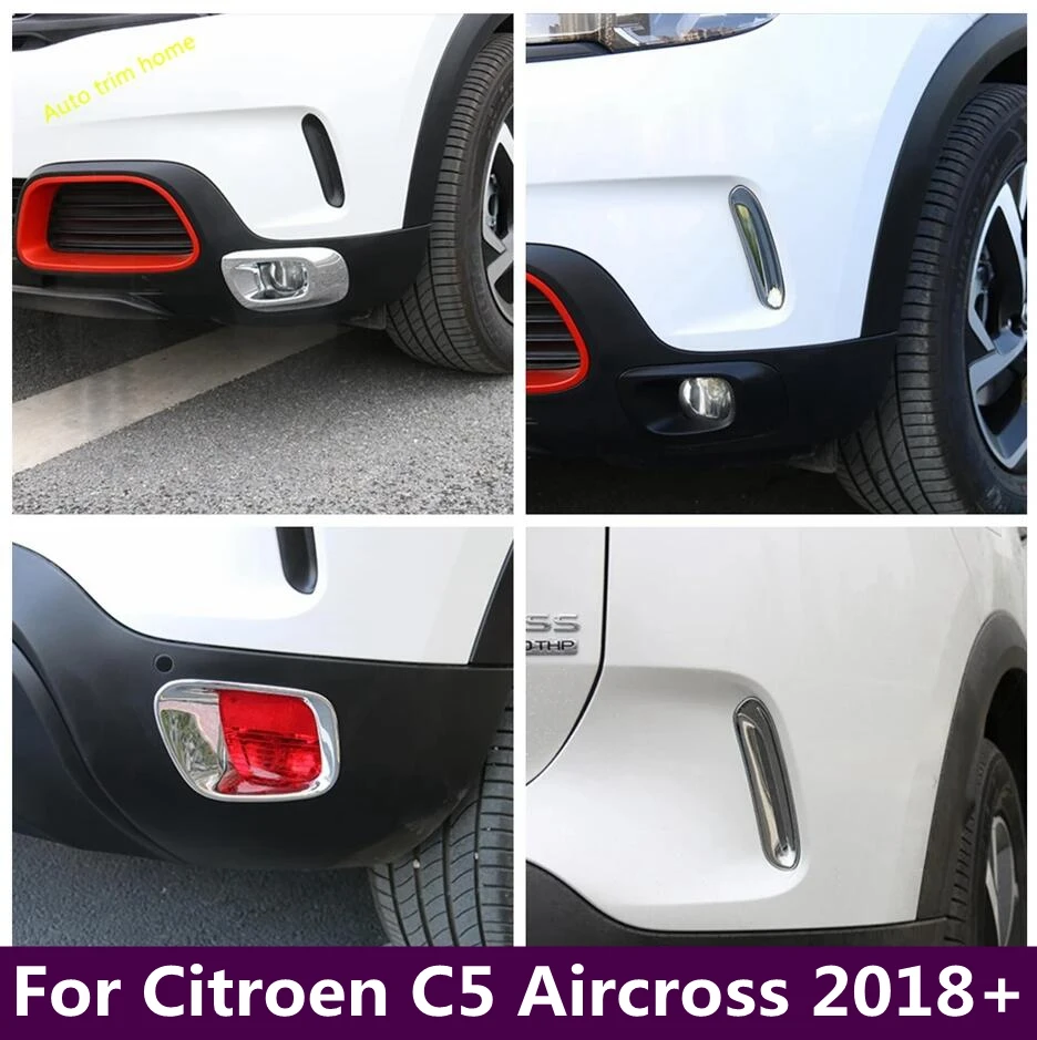 Chrome Front Rear Bumper Air AC Outlet Fog Light Lamp Eyelid Cover Trim Fit For Citroen C5 Aircross 2018 - 2024 Auto Accessories
Chrome Front Rear Bumper Air AC Outlet Fog Light Lamp Eyelid Cover Trim Fit For Citroen C5 Aircross 2018 - 2024 Auto Accessories