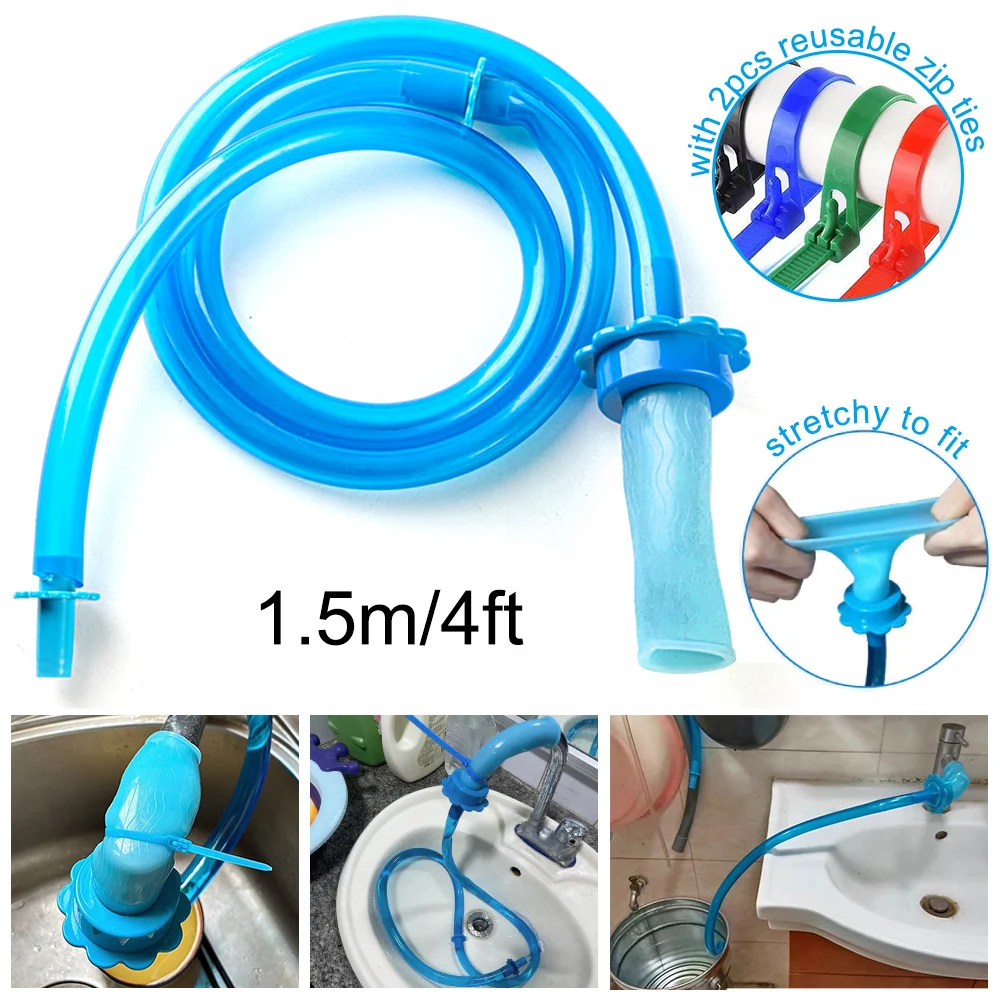 Pets Bath Hose Dog Wash Flexible Silicone Faucet Slip on Handheld for Clean Sink Shower Room Wall Rinsing Water Bucket Filling
Pets Bath Hose Dog Wash Flexible Silicone Faucet Slip on Handheld for Clean Sink Shower Room Wall Rinsing Water Bucket Filling