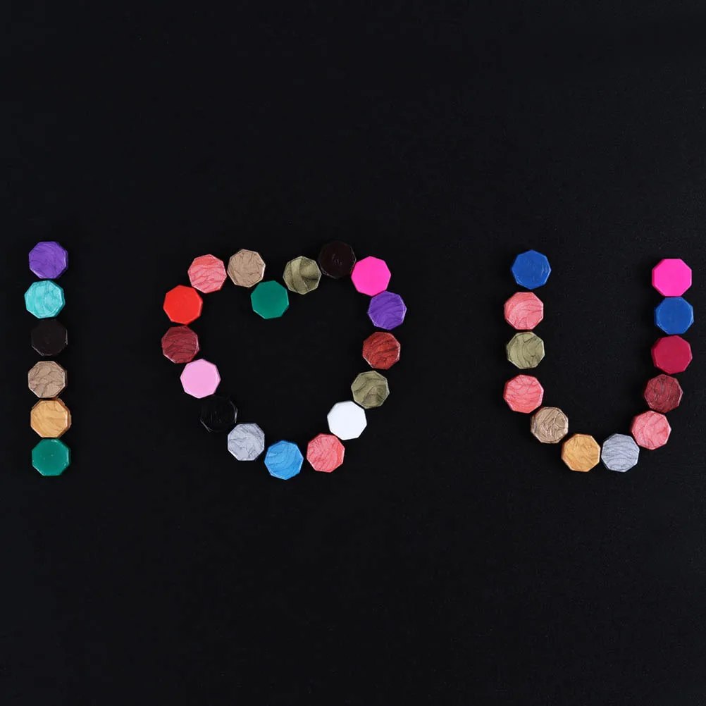 103 Pcs Sealing Wax Bead Set Octagon Wax Seal Beads With A Wax Melting Spoon And 2 Pcs Candles For Wax Seal Stamp
103 Pcs Sealing Wax Bead Set Octagon Wax Seal Beads With A Wax Melting Spoon And 2 Pcs Candles For Wax Seal Stamp