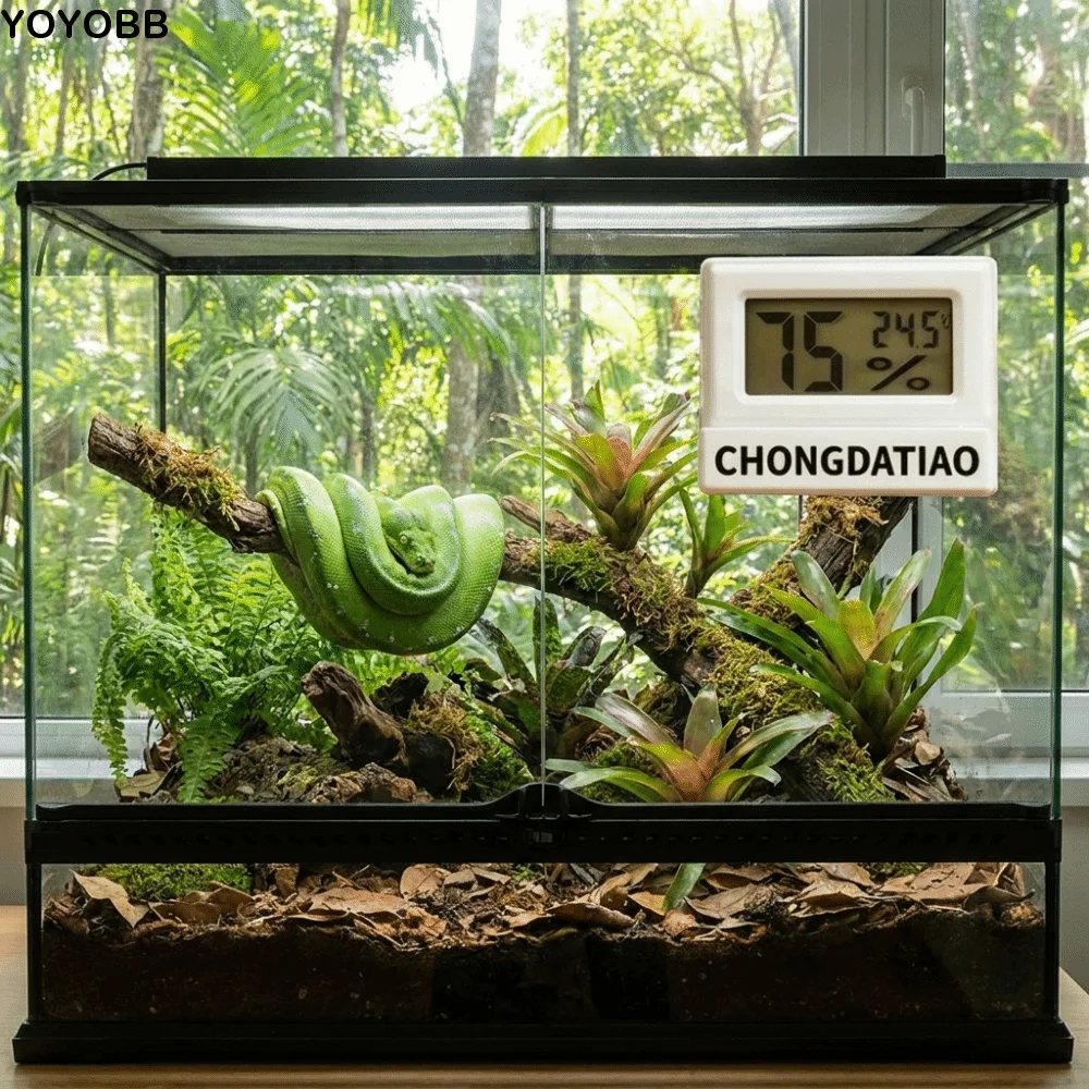 High Accurately Reptile Thermometer LCD Display Magnetic Feeding Box Thermometer Mini Dual-purpose Temperature Control Equipment
High Accurately Reptile Thermometer LCD Display Magnetic Feeding Box Thermometer Mini Dual-purpose Temperature Control Equipment
