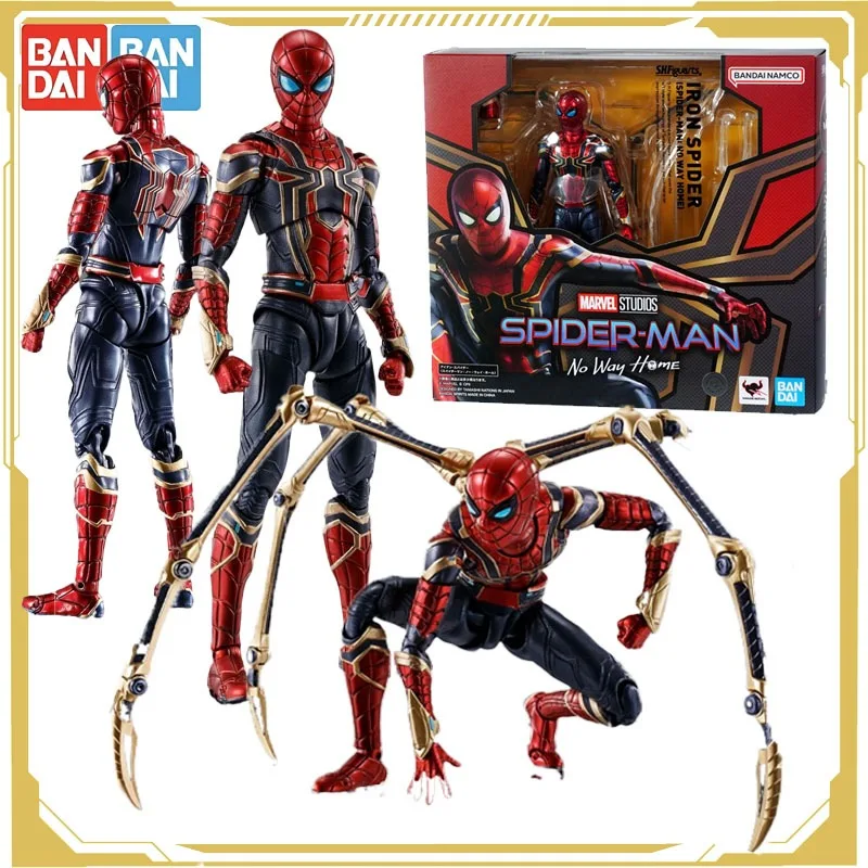 Bandai Orignal S.H.Figuarts Spider-Man:No Way Home Peter Parker Action Figure Toys for Boys Girls Kids Gift Model Ornaments
Bandai Orignal S.H.Figuarts Spider-Man:No Way Home Peter Parker Action Figure Toys for Boys Girls Kids Gift Model Ornaments