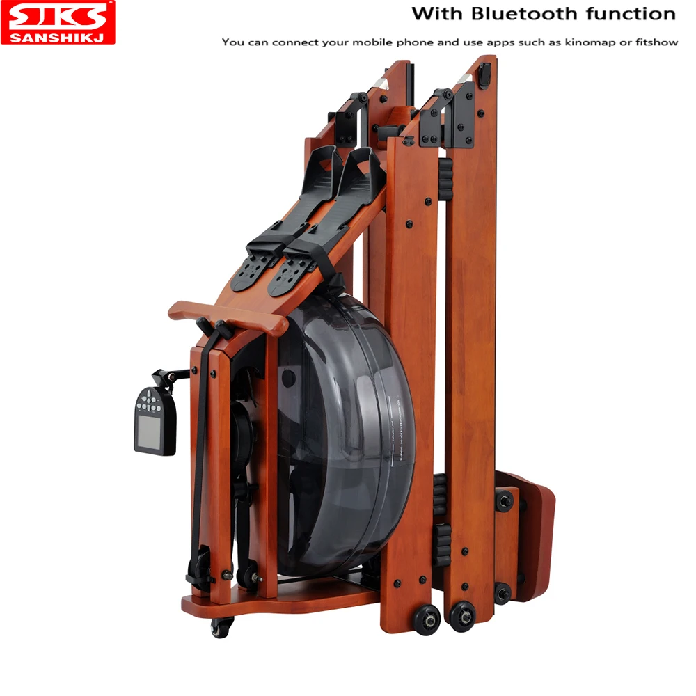 Foldable Rowing Machine, Water Resistance, Super Grade, Rubber, Wood Double Track, Water Rower, New
Foldable Rowing Machine, Water Resistance, Super Grade, Rubber, Wood Double Track, Water Rower, New
