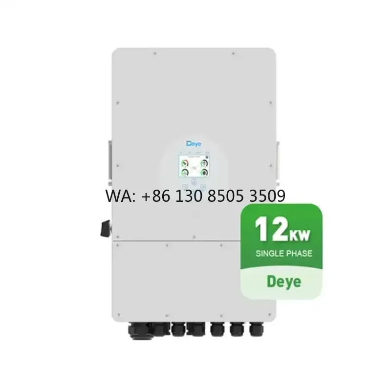 Deye SUN-12K-SG01LP1-EU Solar Inverter Single Phase 12Kw 14Kw 16Kw Hybrid Inverter With Mppt Trackers
Deye SUN-12K-SG01LP1-EU Solar Inverter Single Phase 12Kw 14Kw 16Kw Hybrid Inverter With Mppt Trackers