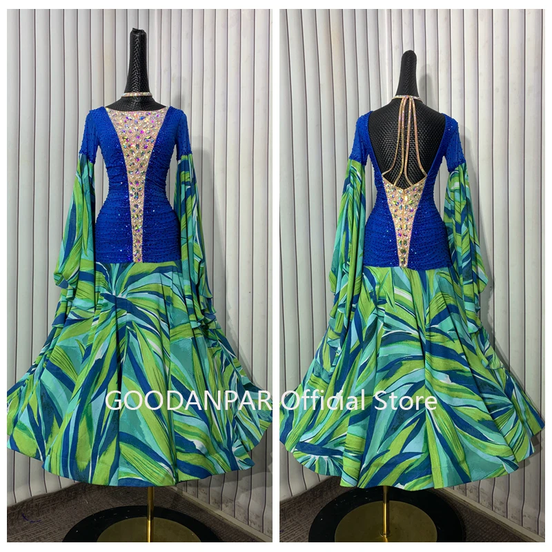 Custom GOODANPARWomen swing tango waltz Smooth us 8 dance competition dress Modern Dancewear print chiffon
Custom GOODANPARWomen swing tango waltz Smooth us 8 dance competition dress Modern Dancewear print chiffon