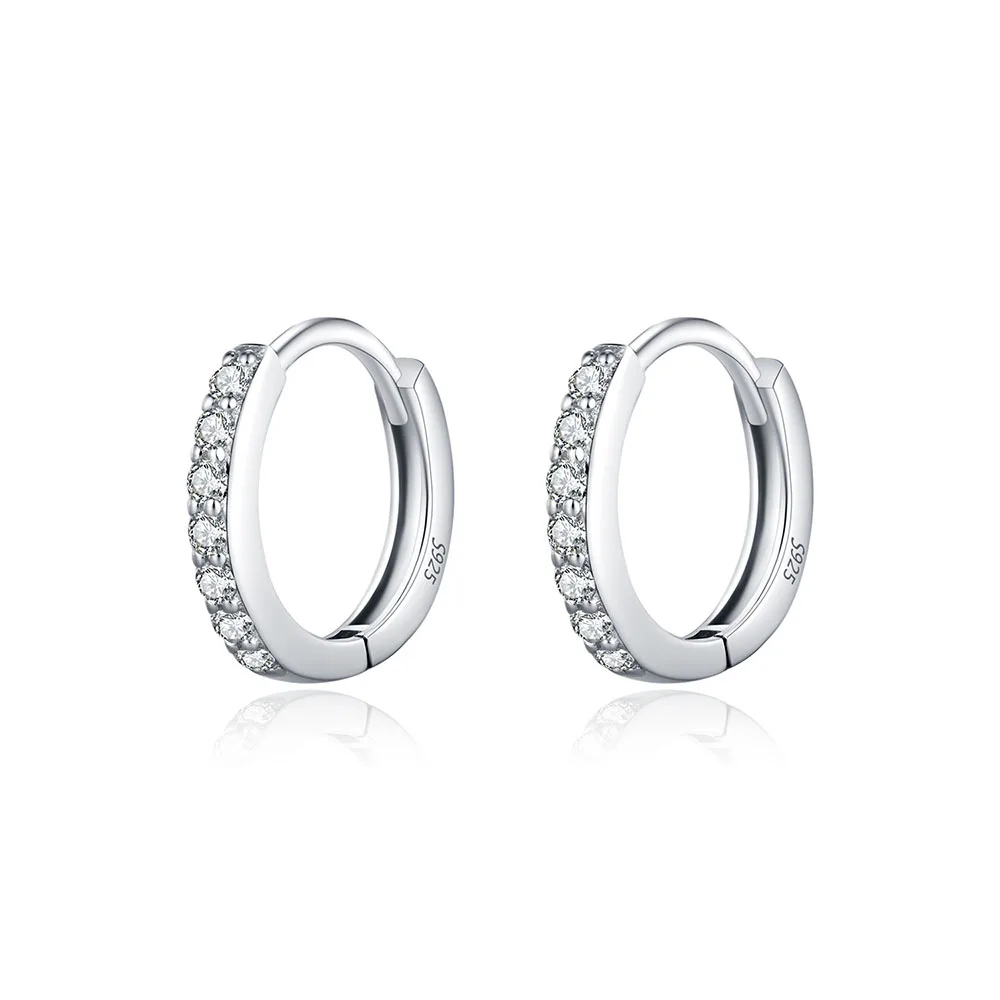 Apexelle Brand Delicate Jewelry 925 Sterling Silver Stud Earrings Single Row Inlaid Moissanite Hoop Earrings Fashion Jewelry
Apexelle Brand Delicate Jewelry 925 Sterling Silver Stud Earrings Single Row Inlaid Moissanite Hoop Earrings Fashion Jewelry
