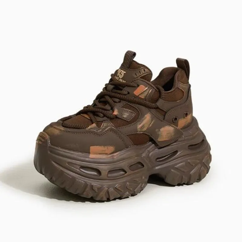 New Spring Autumn Platform Sneakers for Women Casual Chunky Heeled Women Mixed Color Female Height Increase Sport Vulcanize Shoe
New Spring Autumn Platform Sneakers for Women Casual Chunky Heeled Women Mixed Color Female Height Increase Sport Vulcanize Shoe