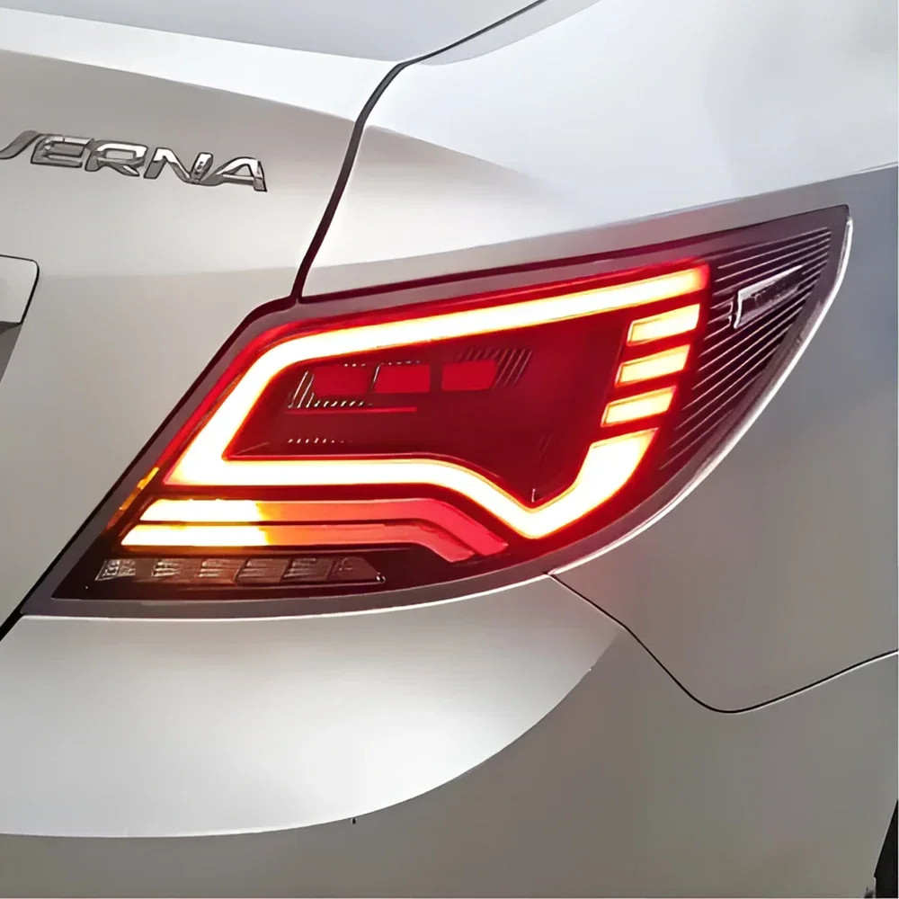Car Taillights Assembly For Hyundai Verna 2010-2013 LED Auto Rear Back Lamps Upgrade Dynamic Flashing Signal Light Accessories
Car Taillights Assembly For Hyundai Verna 2010-2013 LED Auto Rear Back Lamps Upgrade Dynamic Flashing Signal Light Accessories