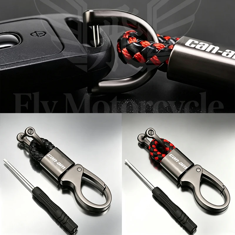 High-Grade Leather Suede Keychain Motorcycle Keyring For Can Am Outlander 1000 Ryker 900 Renegade 800 Canam Maverick X3 Spyder
High-Grade Leather Suede Keychain Motorcycle Keyring For Can Am Outlander 1000 Ryker 900 Renegade 800 Canam Maverick X3 Spyder