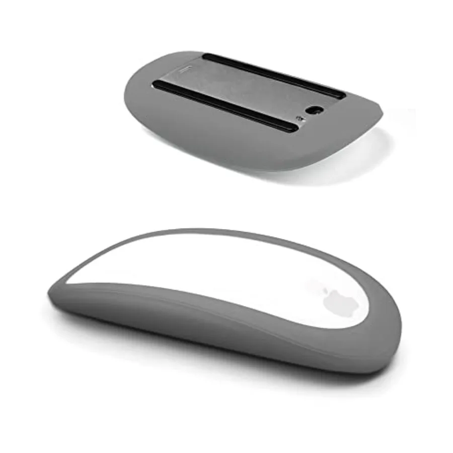 Magic Mouse Silicone Case Cover for Apple Magic Mouse 1 and 2, Grey Soft ultra-thin silicone skin, dust-resistant, shock-absorb
Magic Mouse Silicone Case Cover for Apple Magic Mouse 1 and 2, Grey Soft ultra-thin silicone skin, dust-resistant, shock-absorb