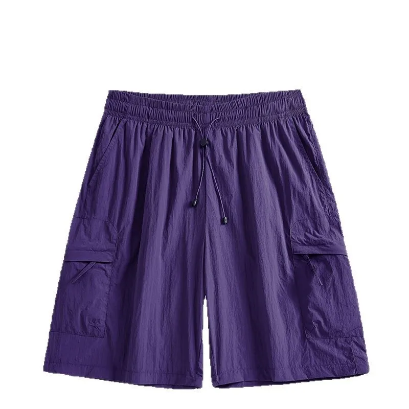 Summer new American drawstring workwear shorts, men's Japanese trendy brand loose straight leg casual pants
Summer new American drawstring workwear shorts, men's Japanese trendy brand loose straight leg casual pants