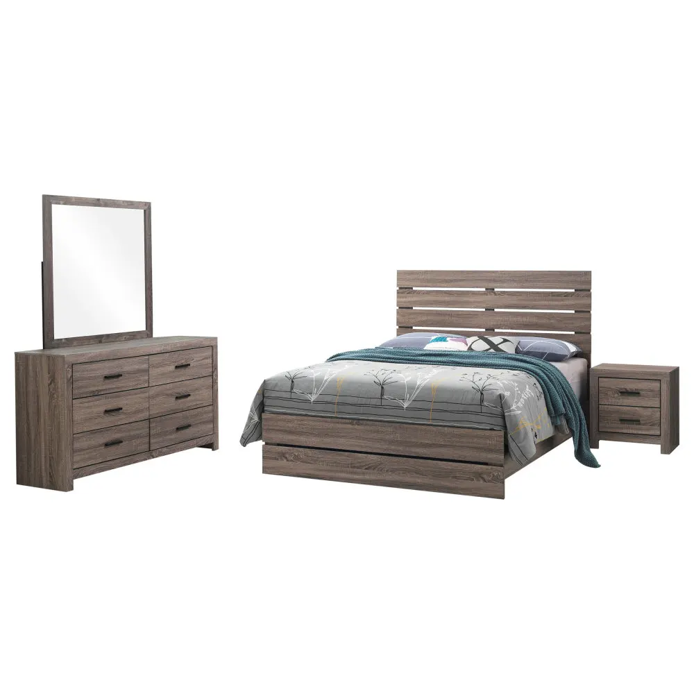 4-Piece Flat noodles headboard bedroom set bedroom furniture bed and cabinet set
4-Piece Flat noodles headboard bedroom set bedroom furniture bed and cabinet set