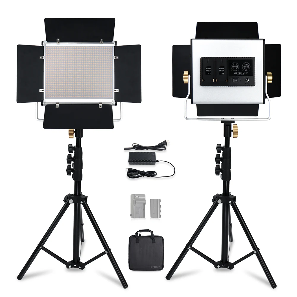 Modern Style Durable Studio Fill-In Light Led Video Panel Light With Barn Door 3200k-5500k Photographic Lighting 95ra+
Modern Style Durable Studio Fill-In Light Led Video Panel Light With Barn Door 3200k-5500k Photographic Lighting 95ra+