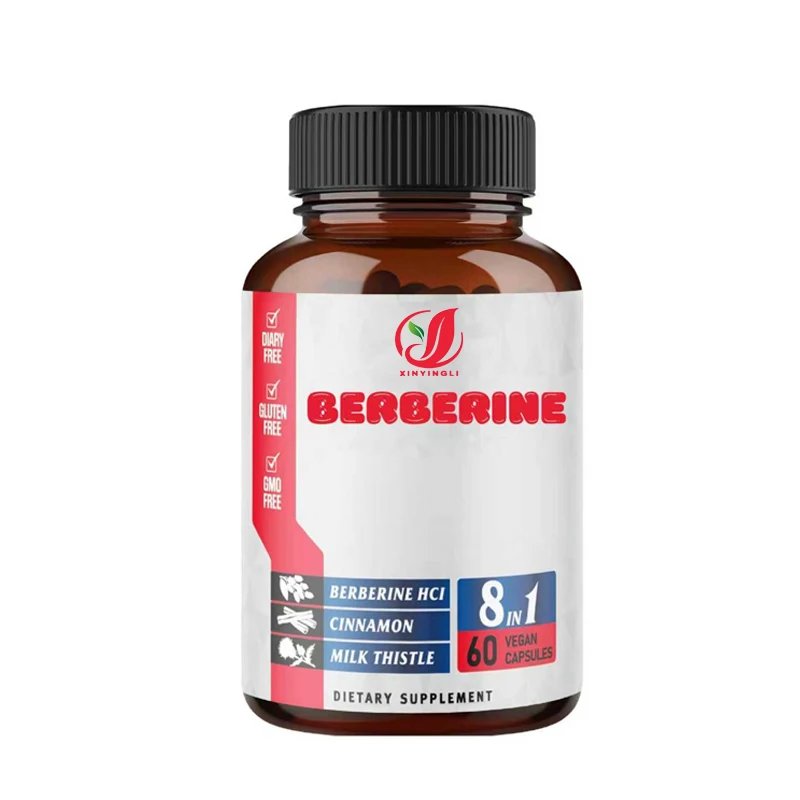 Berberine Supplements Contain Ceylon, Milk Thistle, Elderberry,etc.-supporting Immunity and Gastrointestinal Health -60 Capsules
Berberine Supplements Contain Ceylon, Milk Thistle, Elderberry,etc.-supporting Immunity and Gastrointestinal Health -60 Capsules