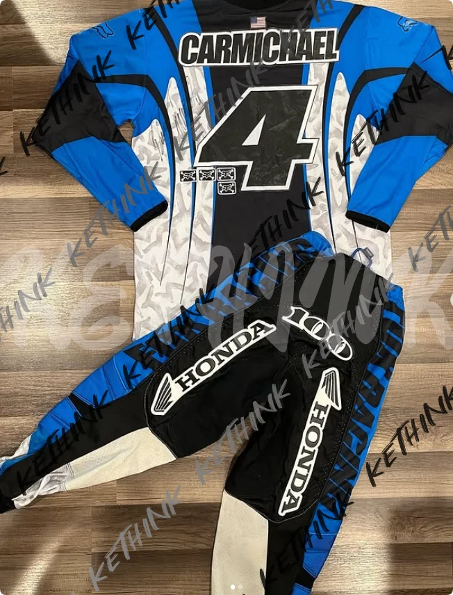 Комплект быстросохнущей рубашки для мотоцикла Honda, # 4-х дышащих костюмов для верховой езды CARMICHAEL с длинными рукавами, комплект Y2K для внедорожного мотоспорта, повседневное снаряжение
Комплект быстросохнущей рубашки для мотоцикла Honda, # 4-х дышащих костюмов для верховой езды CARMICHAEL с длинными рукавами, комплект Y2K для внедорожного мотоспорта, повседневное снаряжение