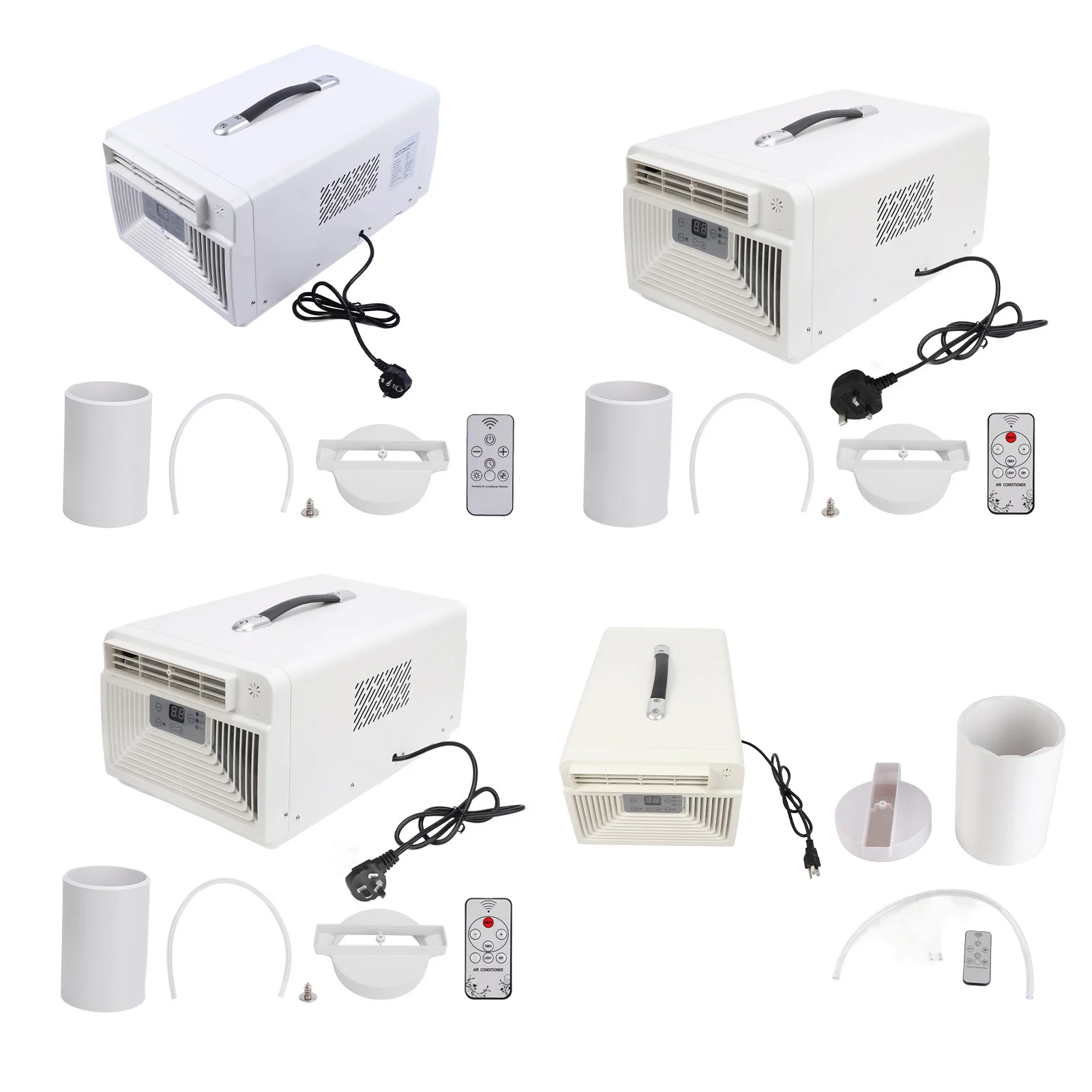 300W Portable Air Conditioner 2300 BTU Fast Cooling Aluminum Alloy for Home Office Kitchen Dorm
300W Portable Air Conditioner 2300 BTU Fast Cooling Aluminum Alloy for Home Office Kitchen Dorm
