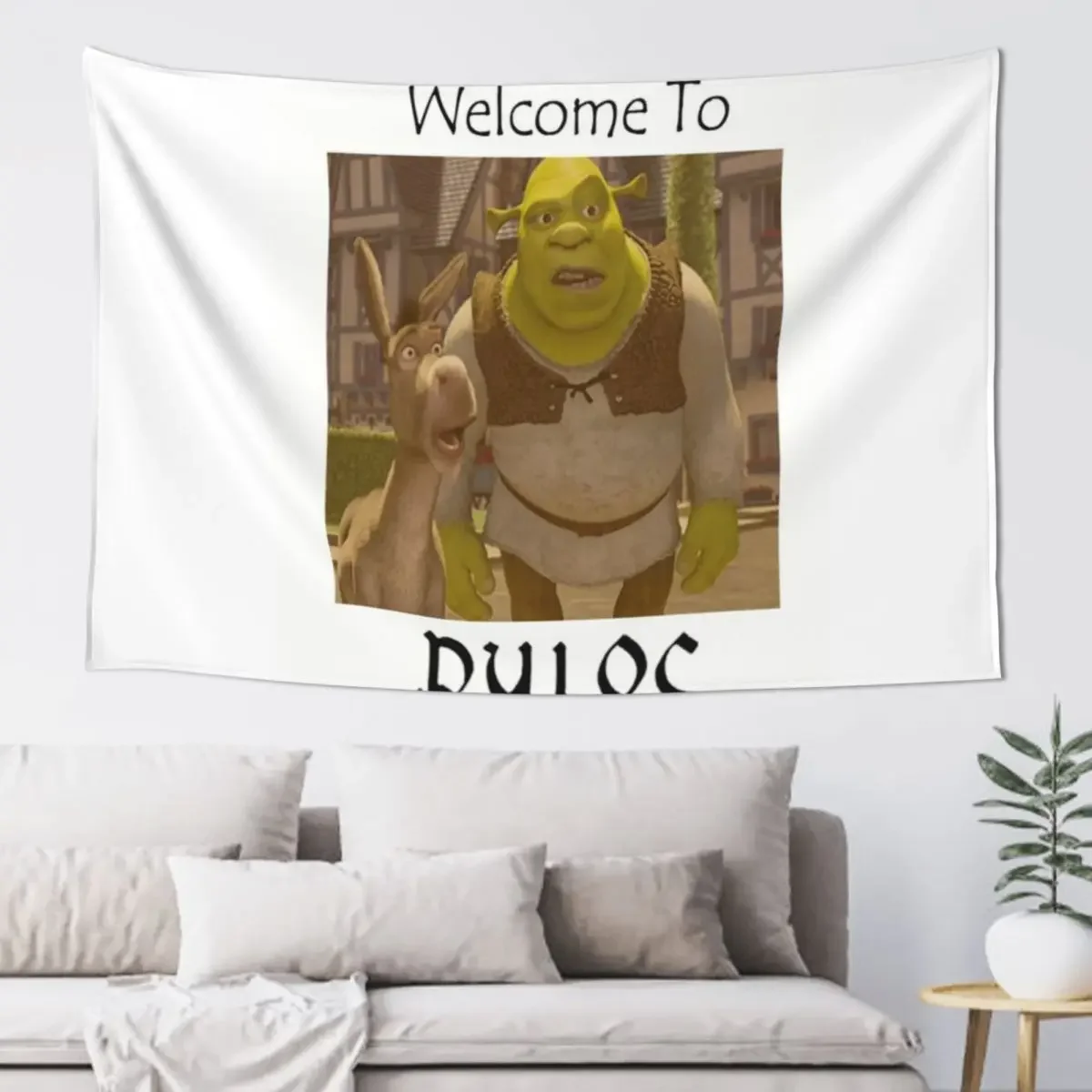 Shrek- Welcome To Duloc Tapestry Decoration For Bedroom Korean Room Decor Tapestry
Shrek- Welcome To Duloc Tapestry Decoration For Bedroom Korean Room Decor Tapestry